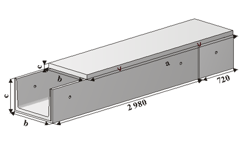 Лотки из железобетона Железобетонные лотки
