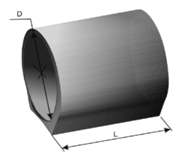 Звенья круглых труб с плоским опиранием Звенья круглых труб с плоским опиранием